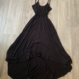 Copper key high-low dress